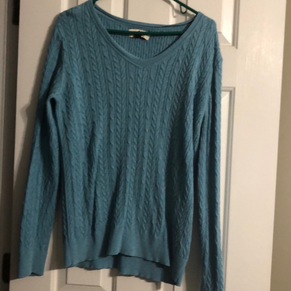 Blue sweater